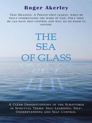 cover image of The Sea of Glass